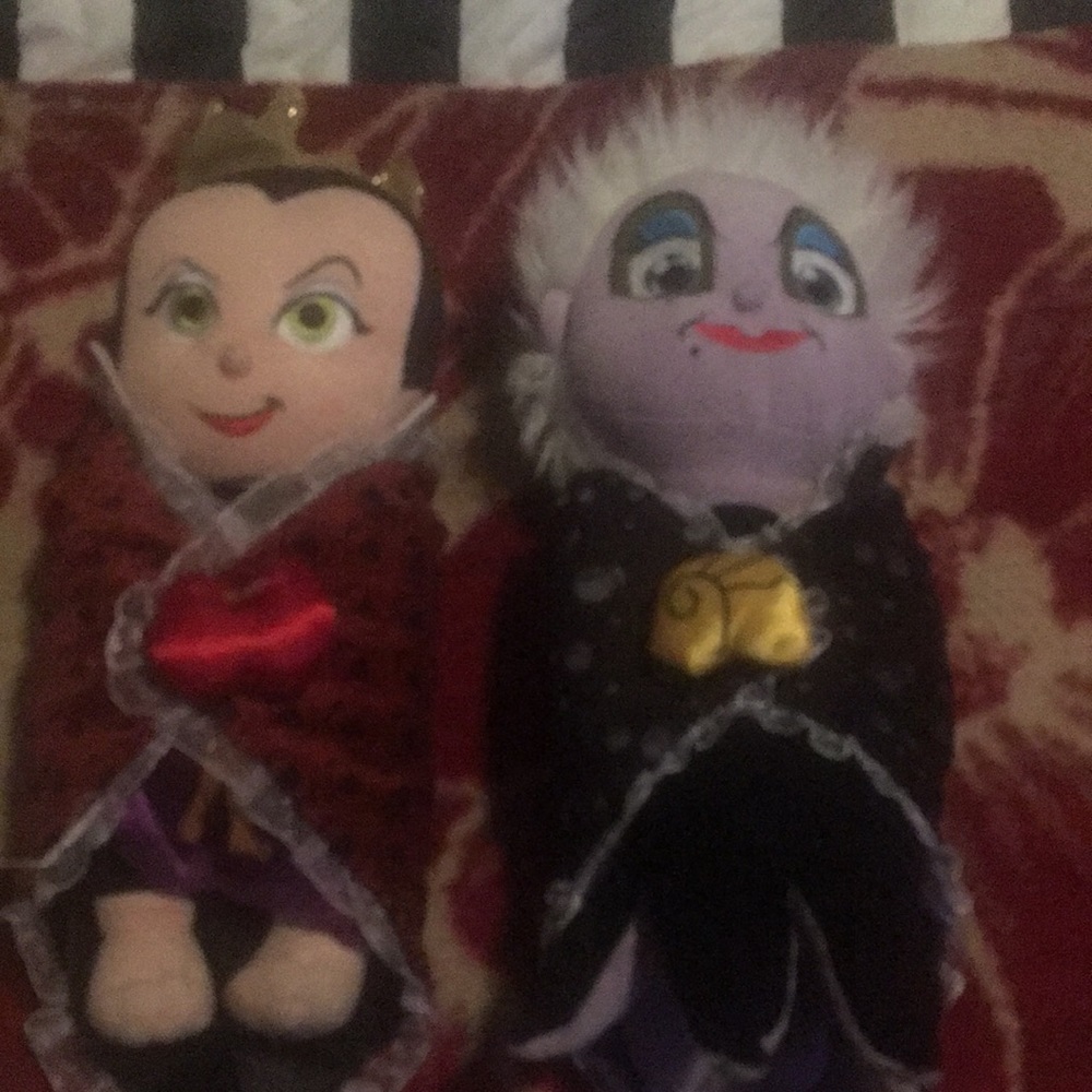 Disney Villain plush bundle